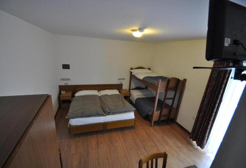 غرفة قياسية ثلاثية, Albergo Sciatori