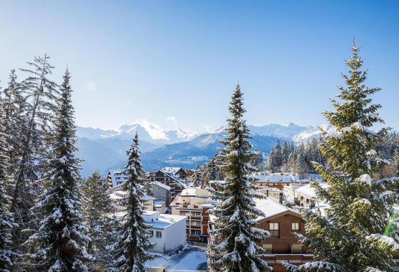 اتاق استاندارد با بالکن, Valaisia Crans Montana