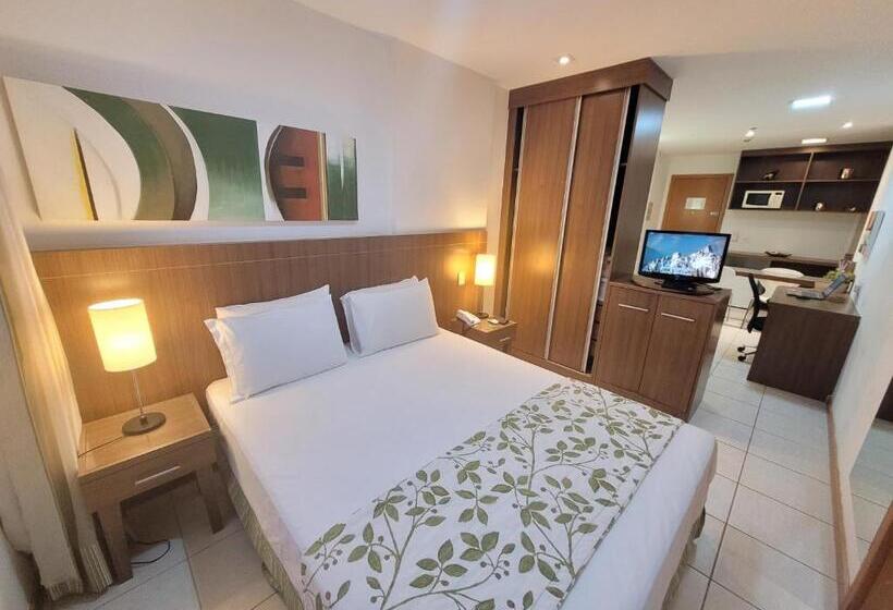 带城市景观的套间, Flat Nobile Suítes Monumental By Rei Dos Flats