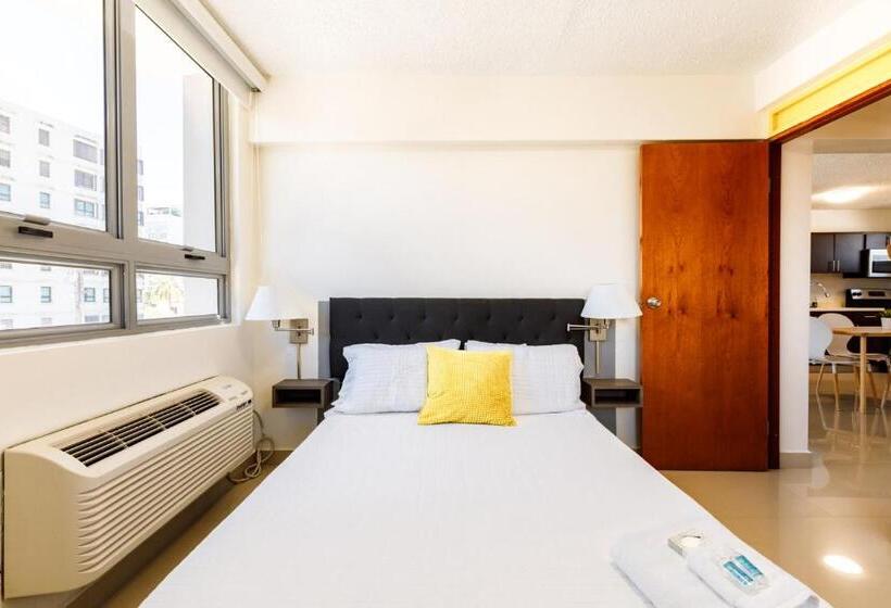 آپارتمان 1 خوابه با بالکن, Avila Suites