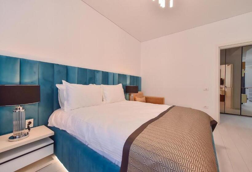 דירה בת חדר שינה 1 צדדית נוף לים, Building Stefan Resort I