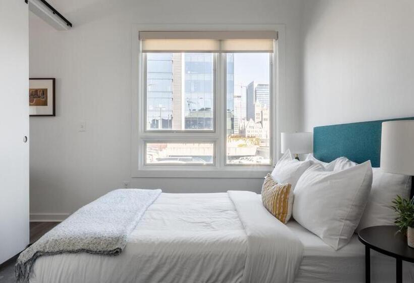 تختخواب در اتاق مشترک, Locale Lofts The Gulch   Nashville