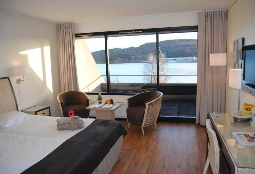Standard Yhden Hengen Huone, Farsund Fjord