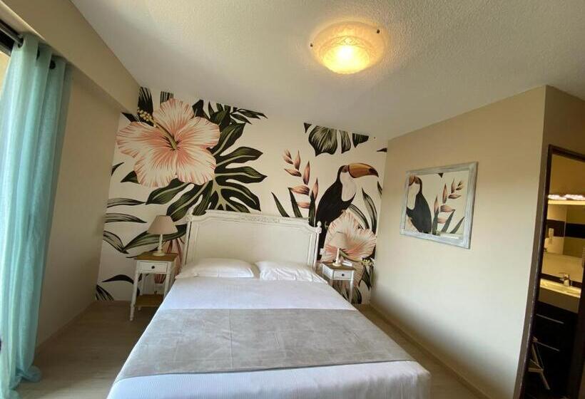 景色の見えるスーペリアルーム, Hôtel Le Colombier