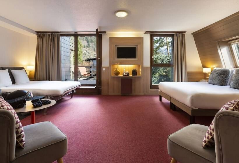 スタンダード４人部屋, Sowell Hotels Mont Blanc Et Spa