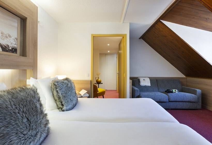 Четырехместный Номер Стандарт, Sowell Hotels Mont Blanc Et Spa