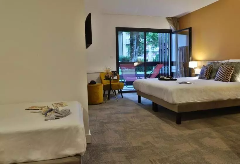 スタンダード４人部屋, Sowell Hotels Mont Blanc Et Spa