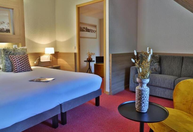 スタンダード４人部屋, Sowell Hotels Mont Blanc Et Spa