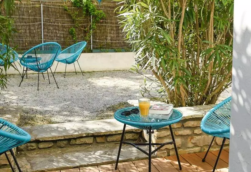 テラス付きスタンダードルーム, The Originals Boutique La Villa Ouest & Spa