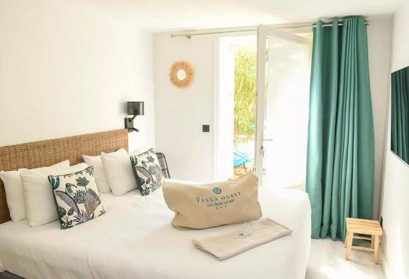 テラス付きスタンダードルーム, The Originals Boutique La Villa Ouest & Spa