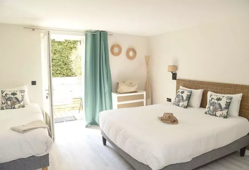 テラス付スタンダードルーム, The Originals Boutique La Villa Ouest & Spa