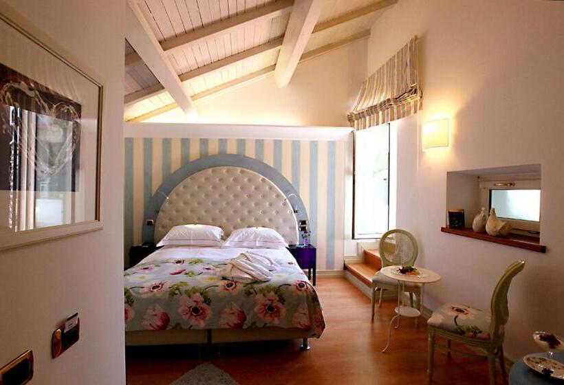 غرفة ديلوكس مزودة بشرفة, Villa Euchelia