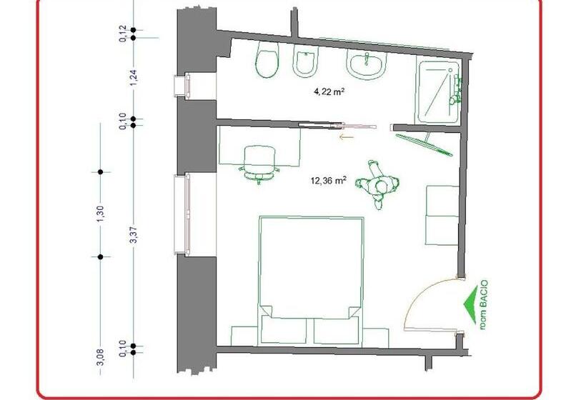 اتاق استاندارد, Casa Theodor B&b