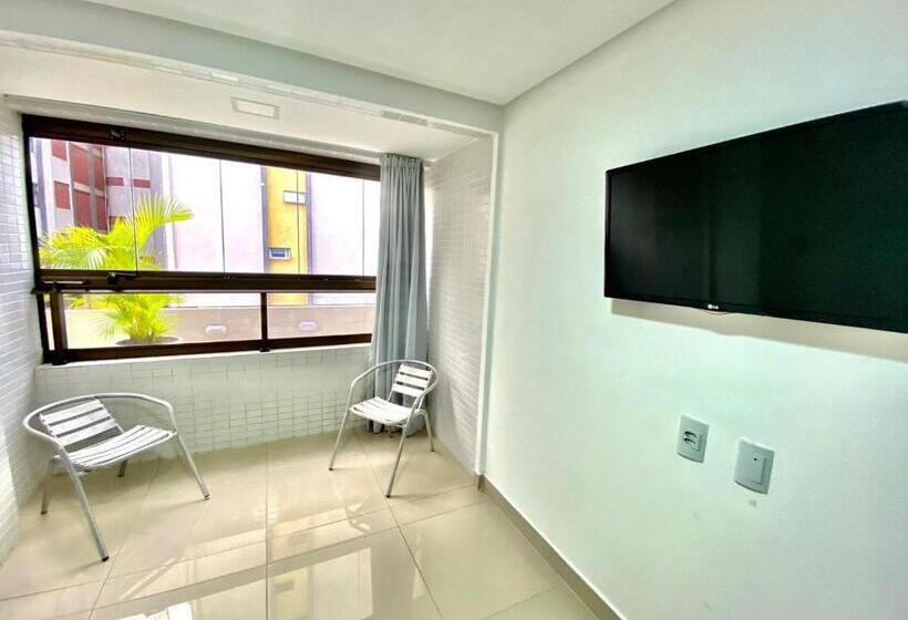 Huoneisto 2 Makuuhuonetta, Goldflat   Cabo Branco By Penareiaturbr