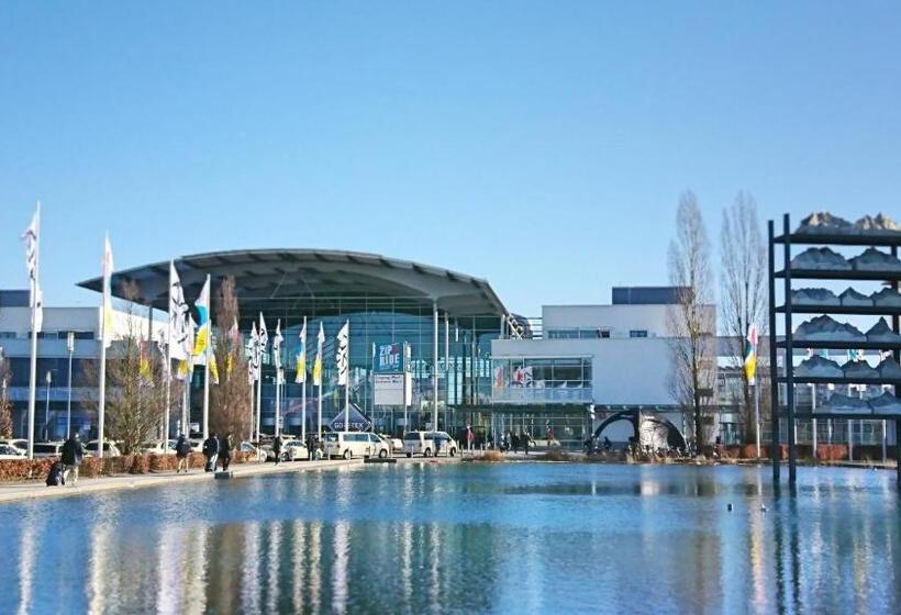 침실 1개 디럭스 아파트, Aparthotel My Room   Messe Munich