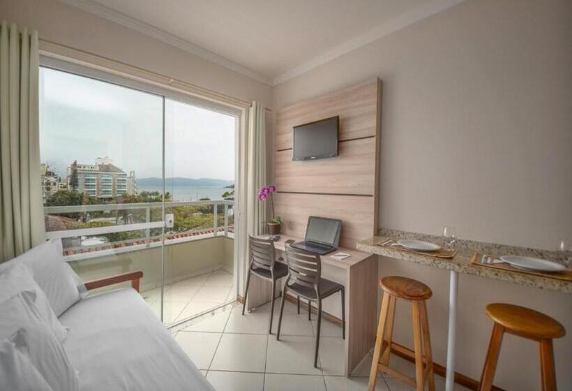 Apartamento Deluxe 1 Quarto Vista Mar Lateral, Monteiro Canasvieiras