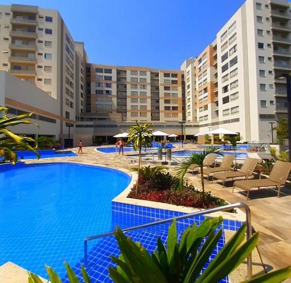 带1个卧室带泳池的公寓, Park Veredas Resort