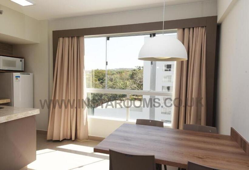 带1个卧室带观景的公寓, Park Veredas Resort