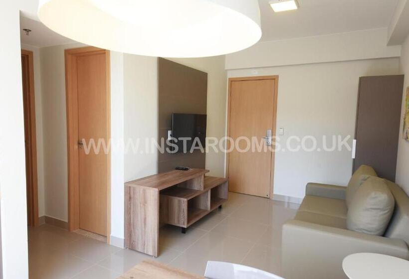 带1个卧室带观景的公寓, Park Veredas Resort