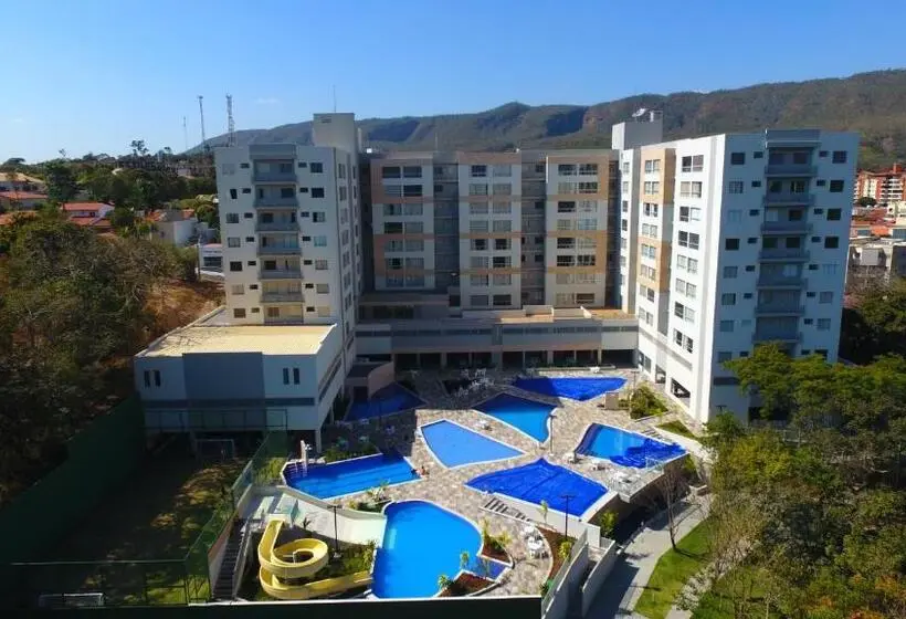 景色の見える一ベッドルームアパートメント, Park Veredas Resort