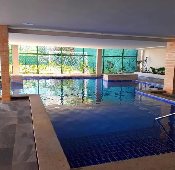 带1个卧室带泳池的公寓, Park Veredas Resort