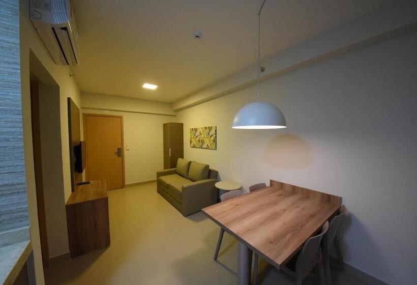 带1个卧室带观景的公寓, Park Veredas Resort