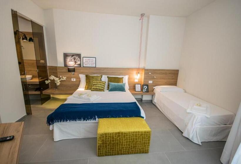 バルコニー付きスタンダードトリプルルーム, Il Muro Vecchio Design