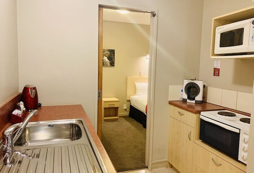 1 베드룸 패밀리 아파트, Bella Vista Motel Oamaru