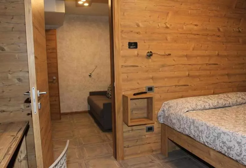 デラックスファミリールーム, Albergo Meuble Stelvio