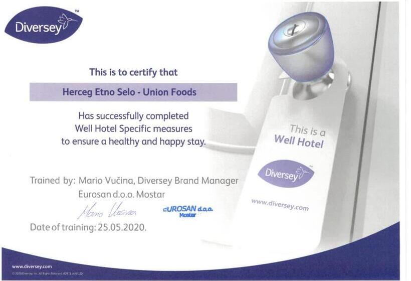 اتاق سوپریور یک تخته, Herceg Etno Selo Međugorje