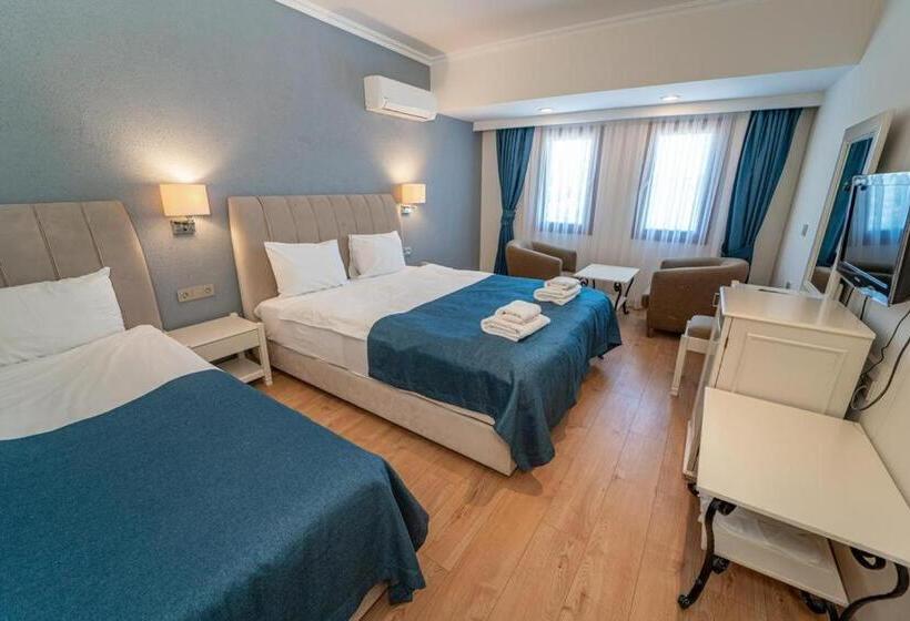 غرفة قياسية مطلّة علي البحر, Bodrum Gulet Otel