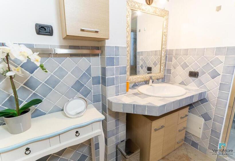 Апартаменты 1 Спальня с Террасой, Vento Mare Apartments