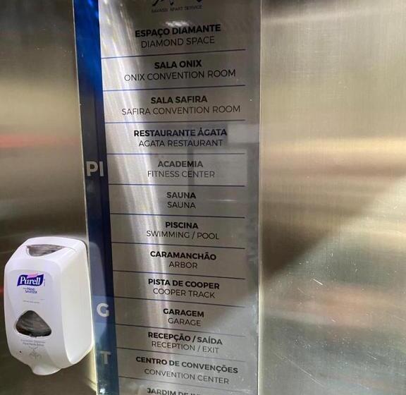 Апартаменты 1 Спальня, Condomínio Max Savassi Superior Apto 1303