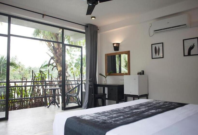 اتاق استاندارد با بالکن و چشم‌انداز دریا, Haven Beach Hiriketiya, Serenevilla Properties