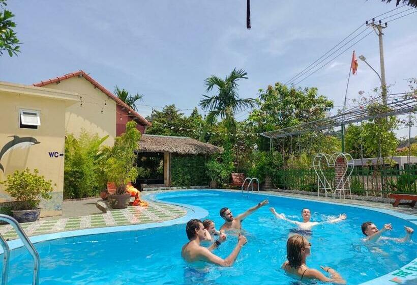 اتاق استاندارد با چشمانداز استخر, Tam Coc Little River Bungalow