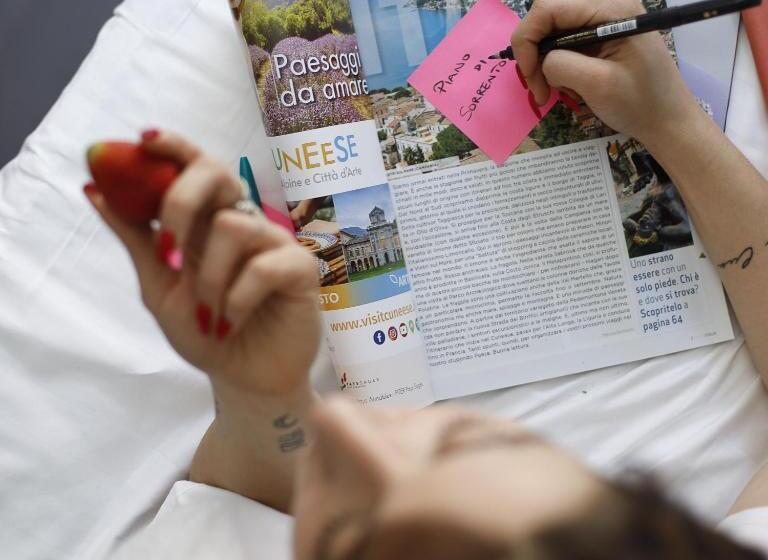 غرفة قياسية ثلاثية مزودة بشرفة, Delle Rose Inn