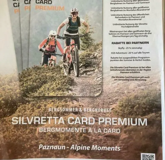 آپارتمان 3 خوابه, Garni Apart Wallamotta Silvretta Card Premium Betrieb