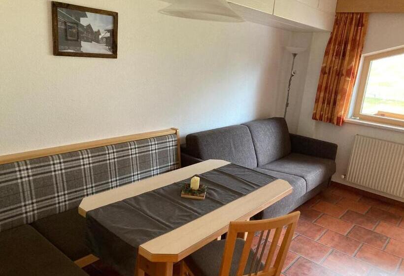 Апартаменты 1 Спальня с Балконом, Garni Apart Wallamotta Silvretta Card Premium Betrieb