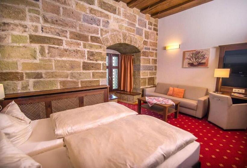 バスタブ付きスタンダードルーム, Burg Colmberg