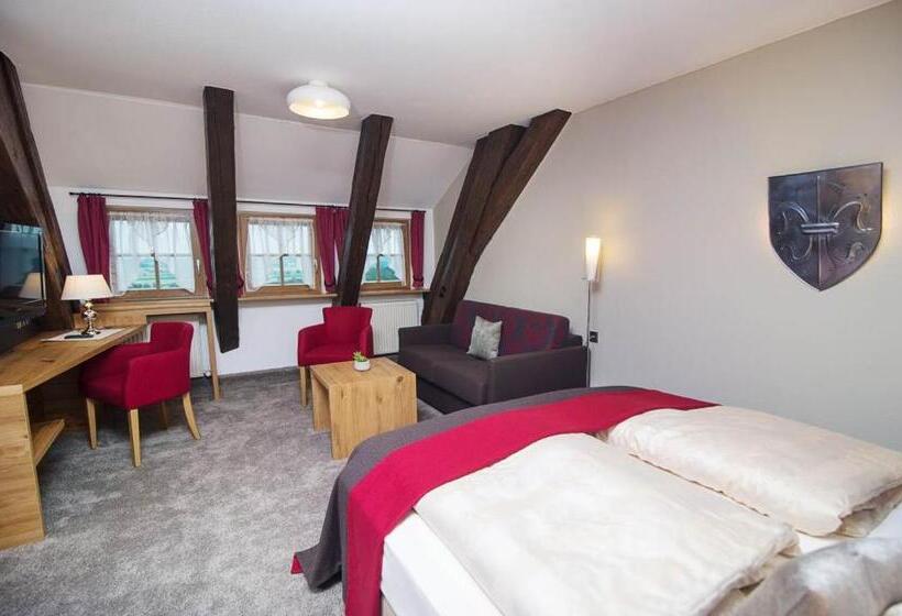 バスタブ付きスタンダードルーム, Burg Colmberg