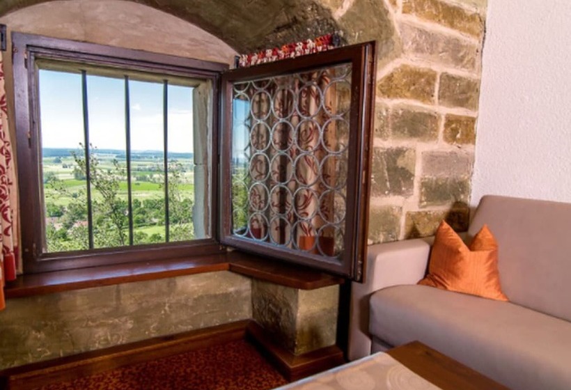 バスタブ付きスタンダードルーム, Burg Colmberg