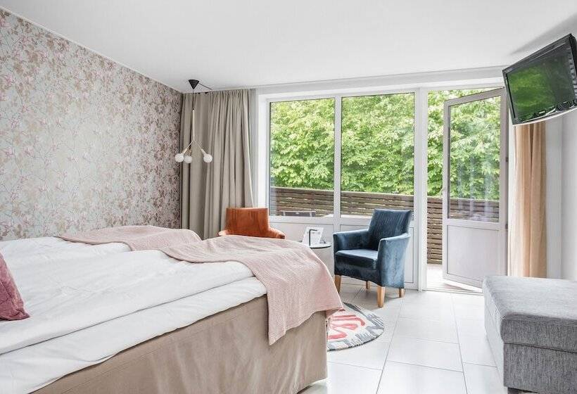 غرفة قياسية, L Och Restaurang Hovs Hallar