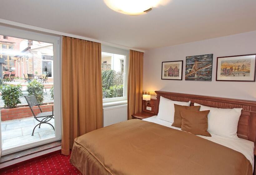 Номер Deluxe, Romantik Hotel Scheelehof Stralsund