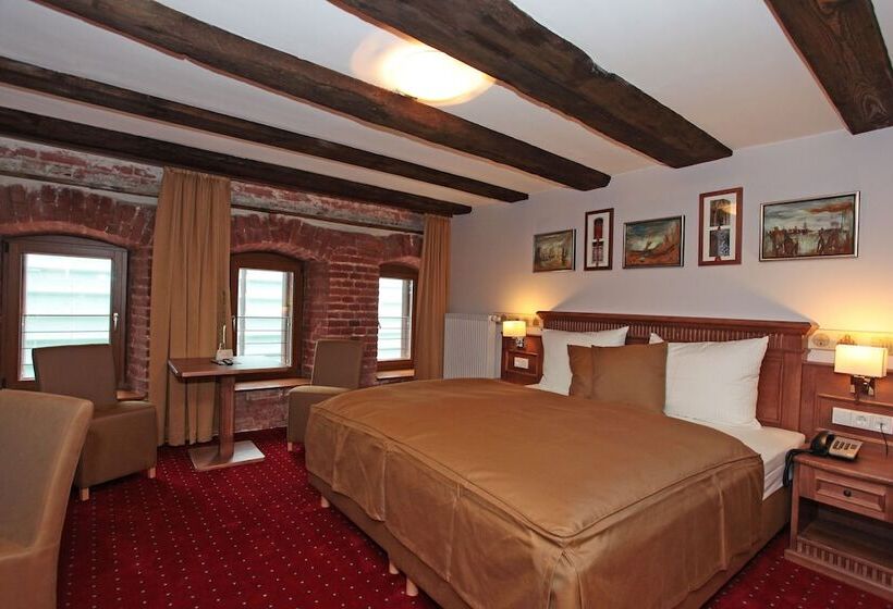 Номер Deluxe, Romantik Hotel Scheelehof Stralsund