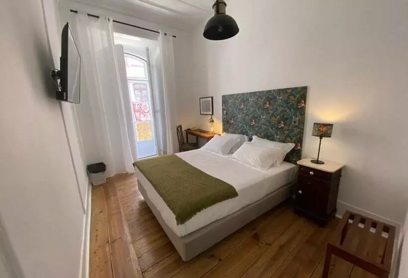 バルコニー付きデラックスルーム, União Guest House