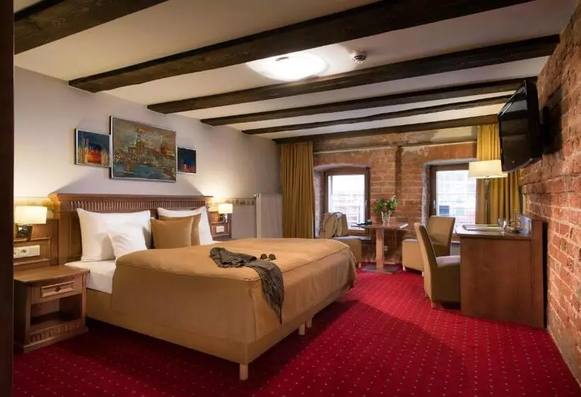 デラックスルーム, Romantik Hotel Scheelehof Stralsund