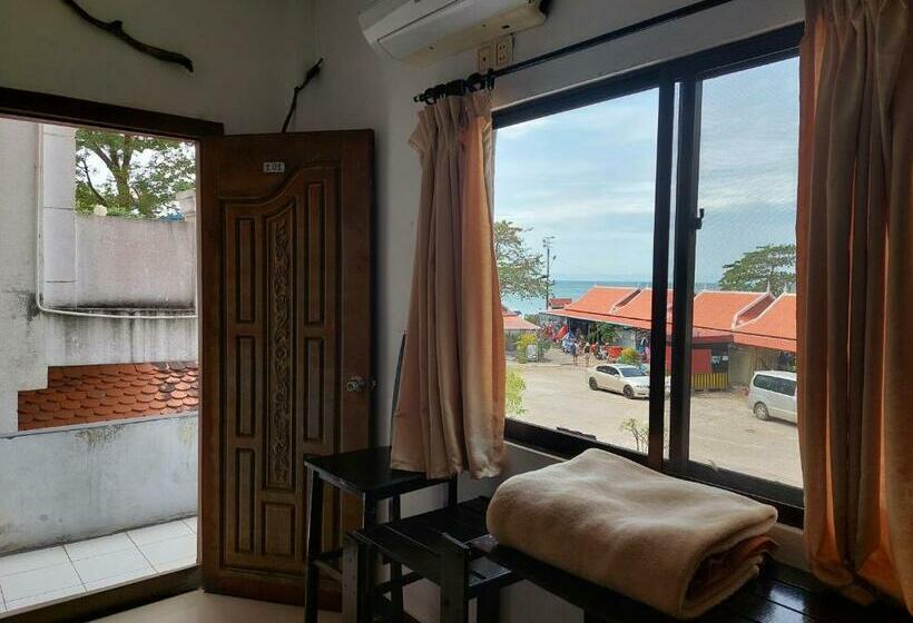 اتاق استاندارد با چشمانداز دریا, Auberge De La Plage