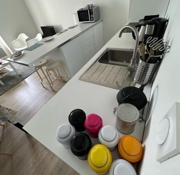 Апартаменты 1 Спальня Вид на Море, Appartement Design Iii Port Du Rosmeur Douarnenez