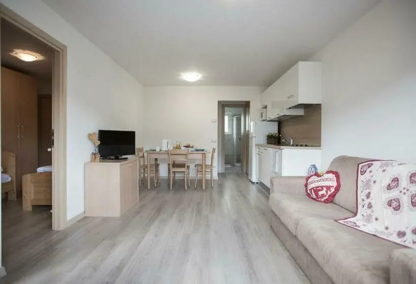 ２ベッドルームアパートメント, Residence Des Alpes