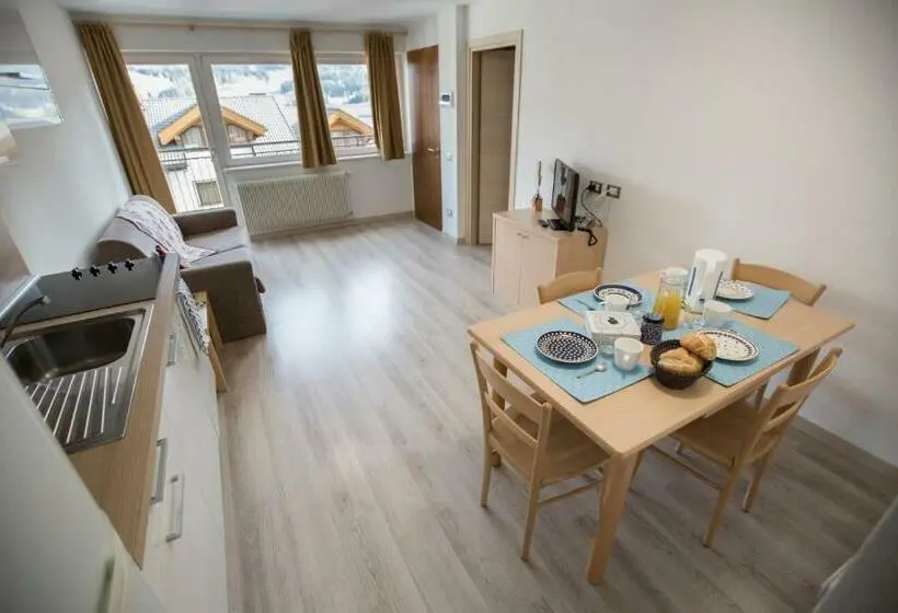 ２ベッドルームアパートメント, Residence Des Alpes